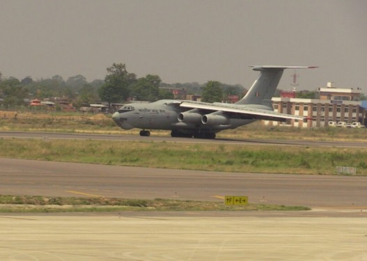 भारतीय सुरक्षाकर्मी 'एसपीजी'को ठुलो फौज गौतमबुद्ध अन्तर्राष्ट्रिय विमानस्थलमा अवतरण
